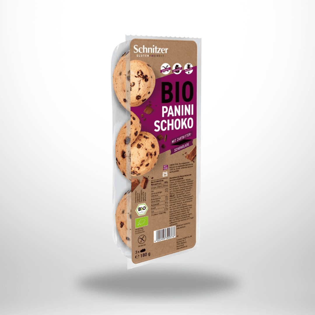 Schnitzer Panini Schoko Bio 180g – Bild 1
