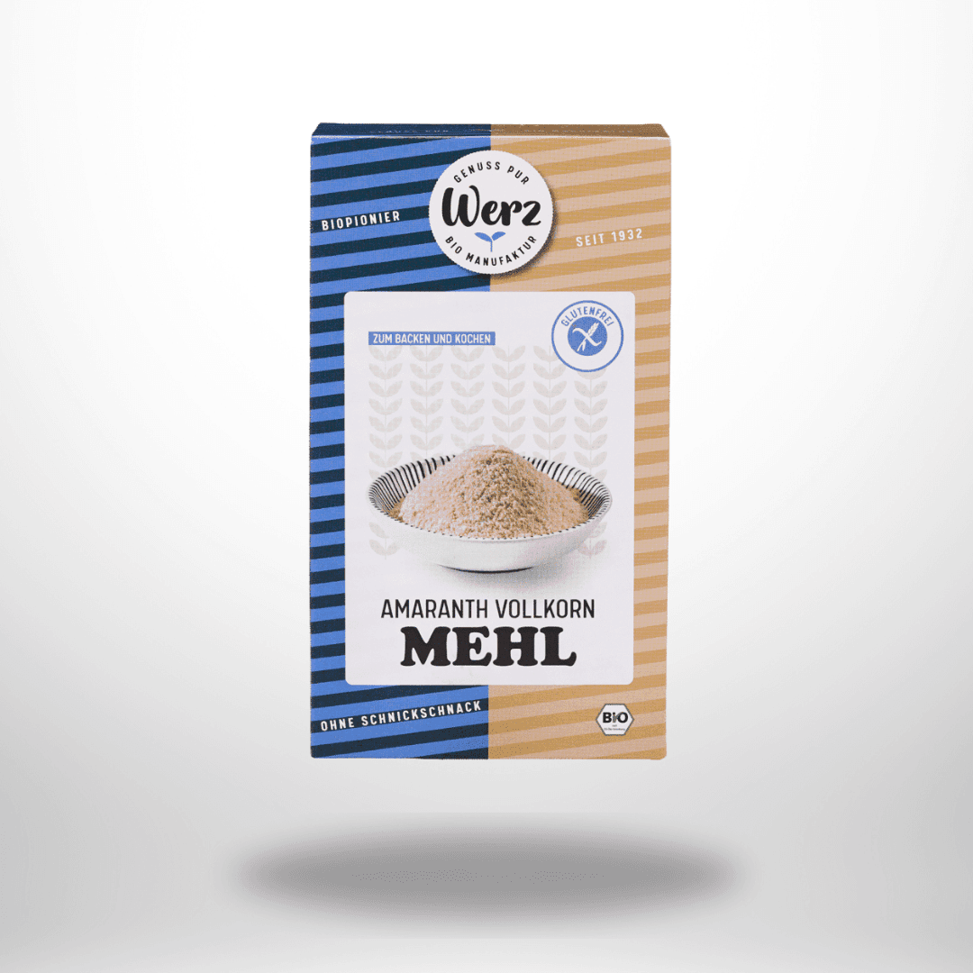 Werz Amaranth Vollkorn Mehl Bio 500g – Bild 1