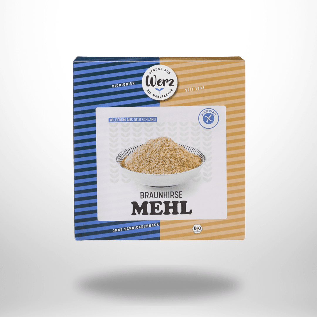 Werz Braunhirse Mehl Bio 1kg – Bild 1