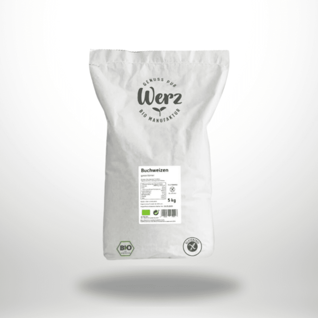 Werz Buchweizen Ganze Körner Bio 5kg – Bild 1