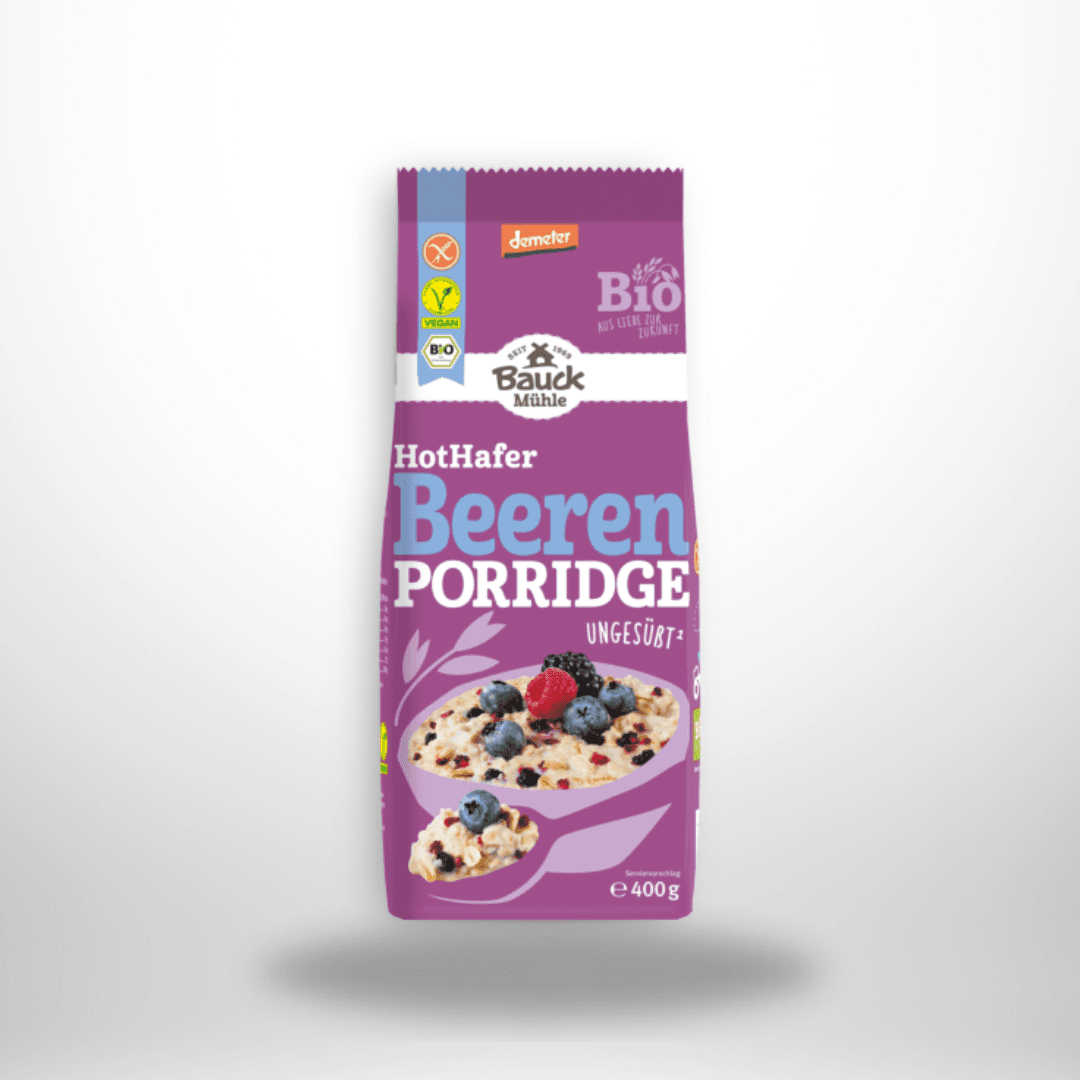 Bauck Hot Hafer Beeren Porridge Bio 400g – Bild 1