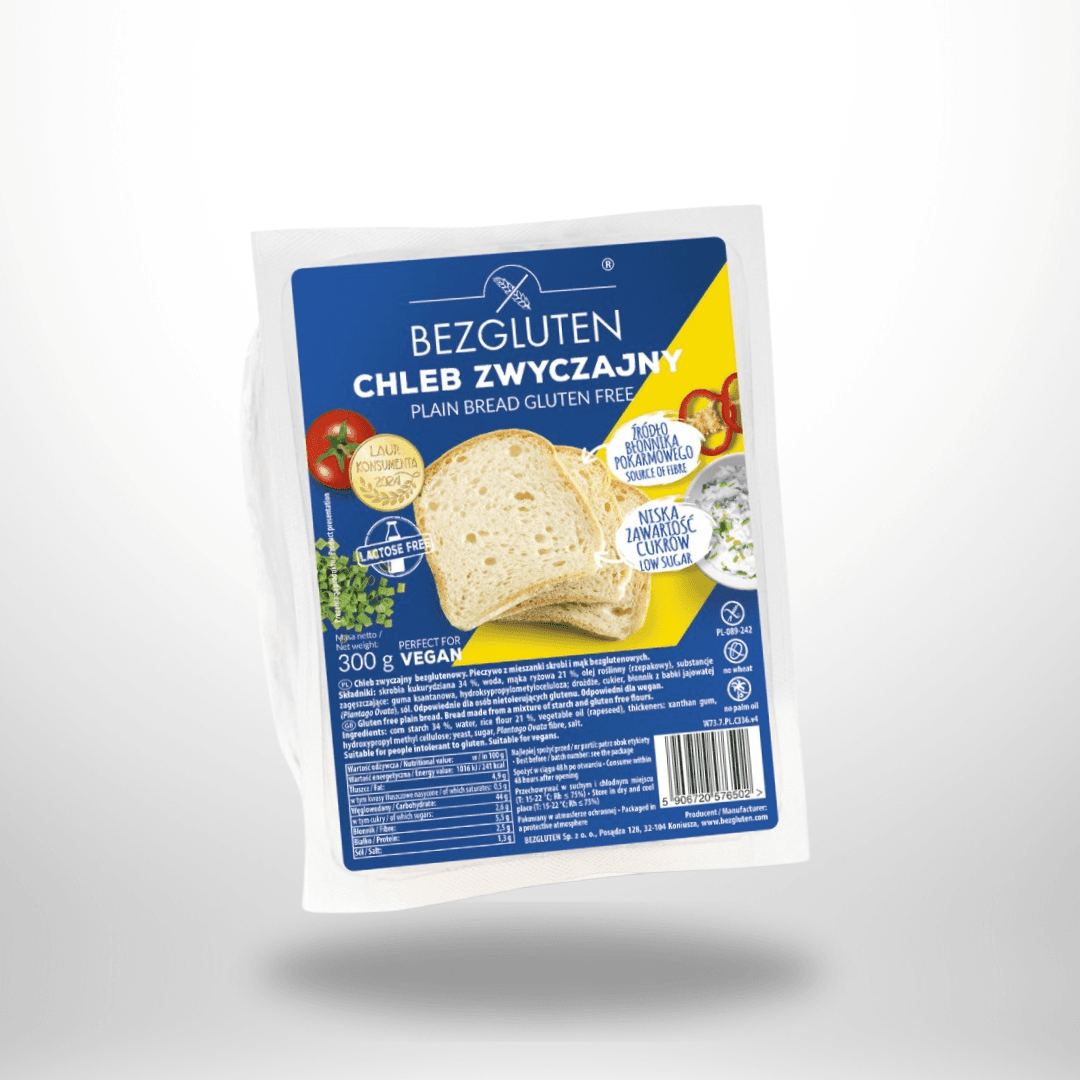BezGluten Weißbrot 300g – Bild 1