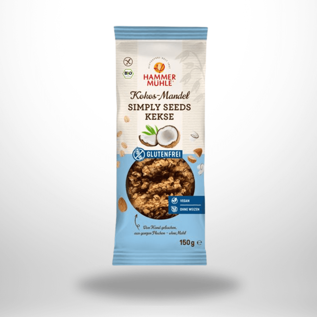 Hammermühle Simply Seeds Kekse Kokos-Mandel Bio 150g – Bild 1