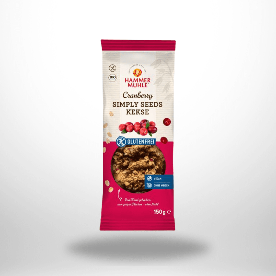Hammermühle Simply Seeds Kekse Cranberry 150g – Bild 1