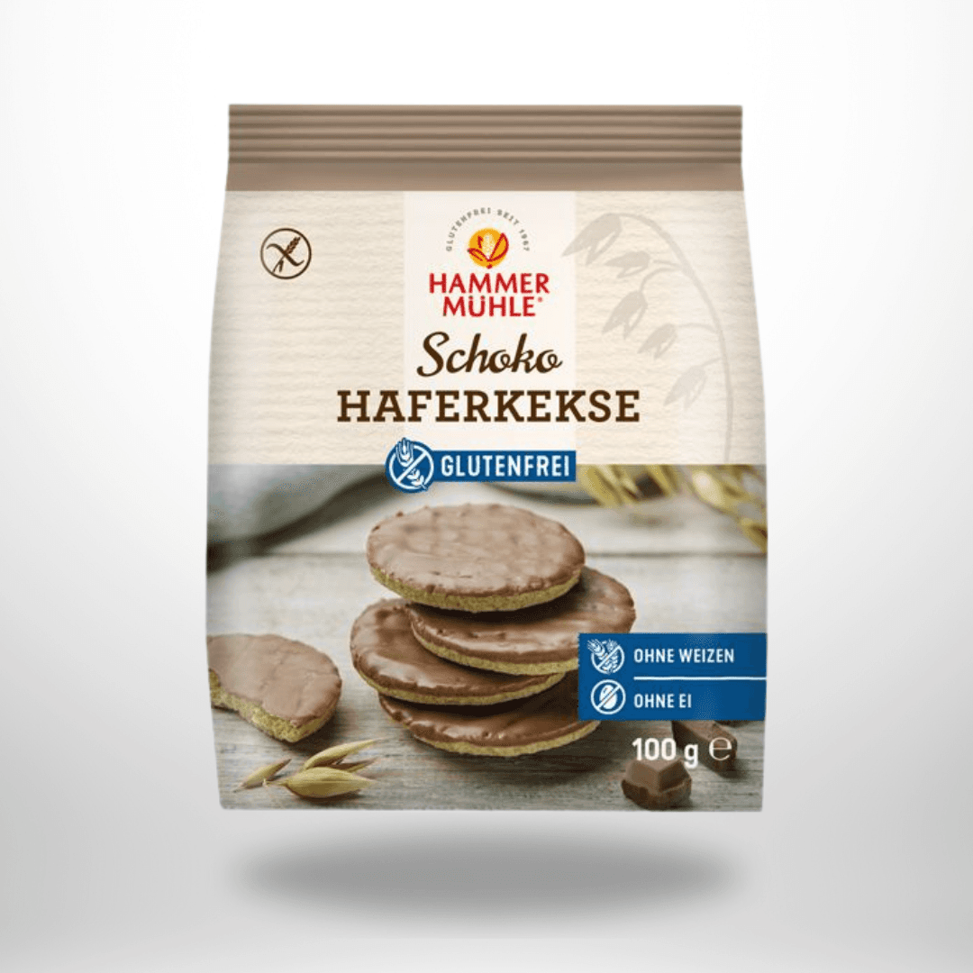 Hammermühle Schoko Haferkekse 100g – Bild 1