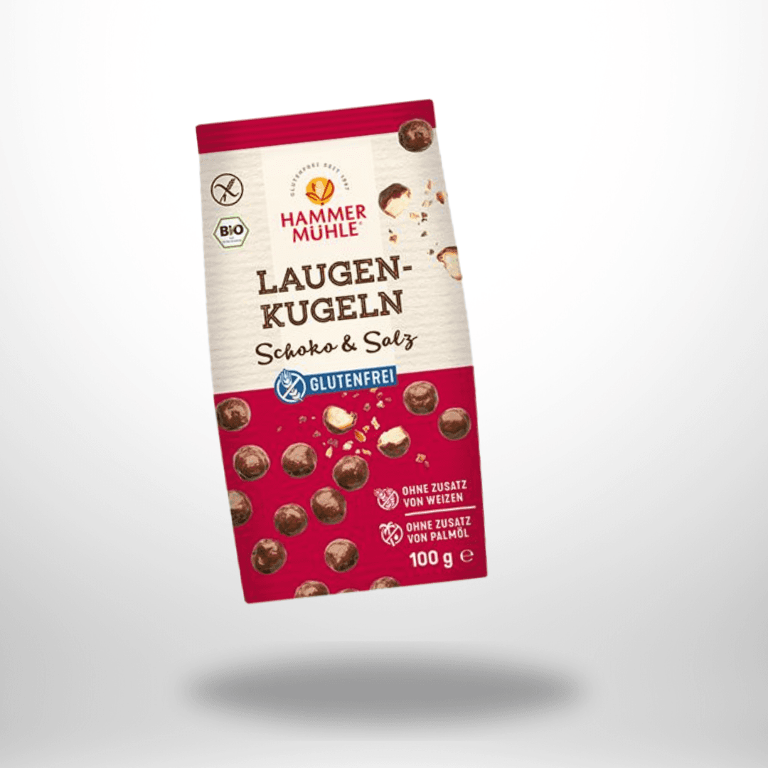 Hammermühle Laugenkugeln Schoko Bio 100g – Bild 1