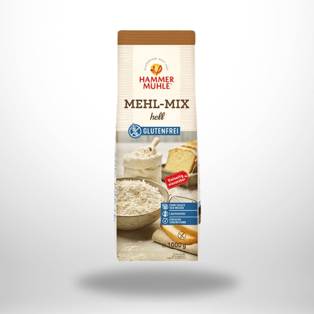 Hammermühle Mehl-Mix hell 1kg – Bild 1