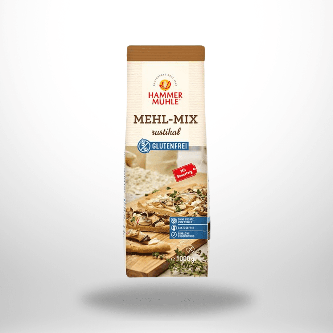 Hammermühle Mehl-Mix rustikal 1kg – Bild 1