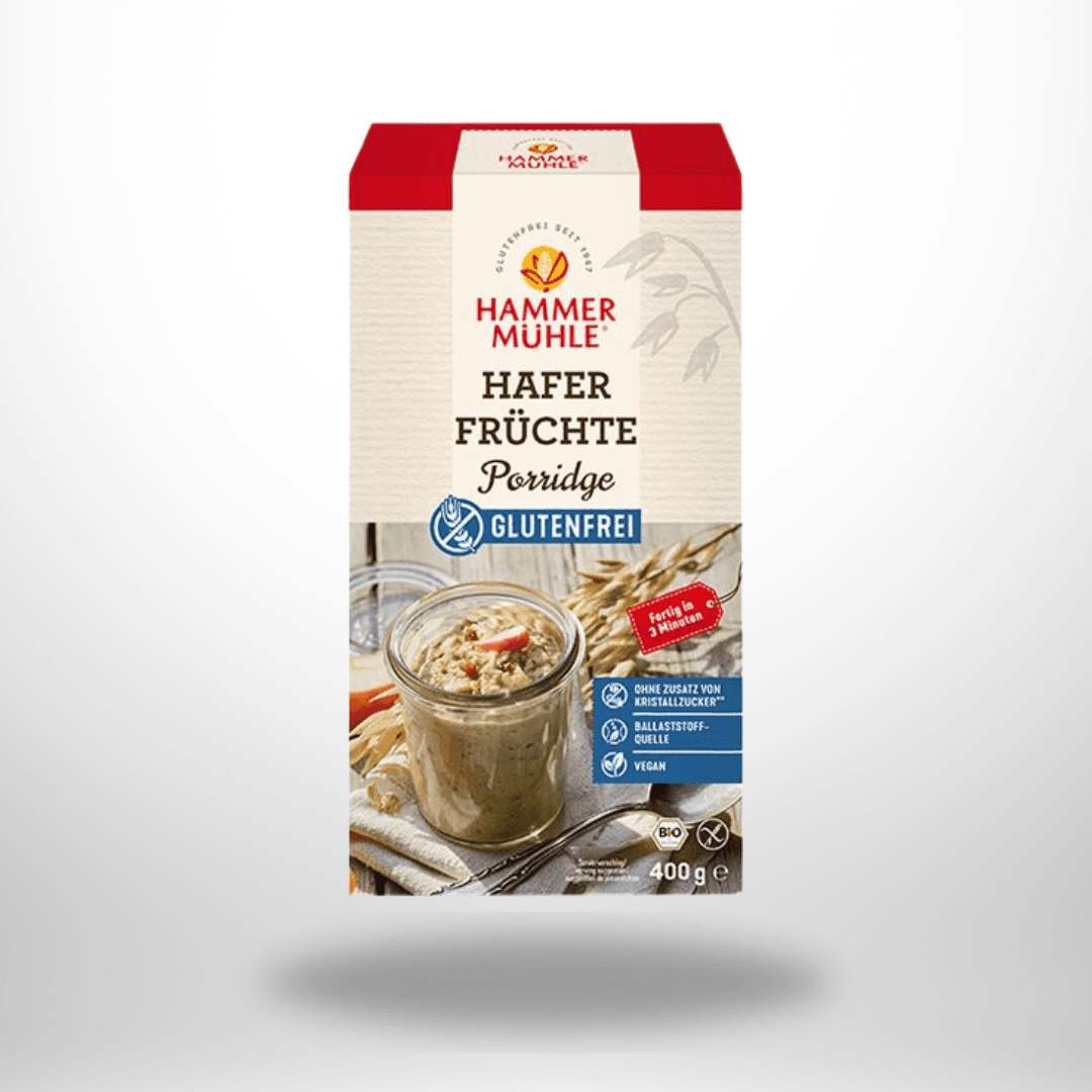 Hammermühle Bio Hafer Früchte Porridge 400g – Bild 1