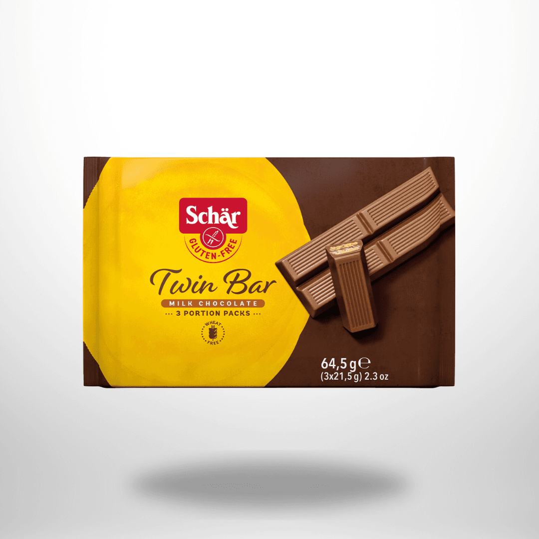 Schär Twin Bar Waffeln mit Milchschokolade 645g – Bild 1