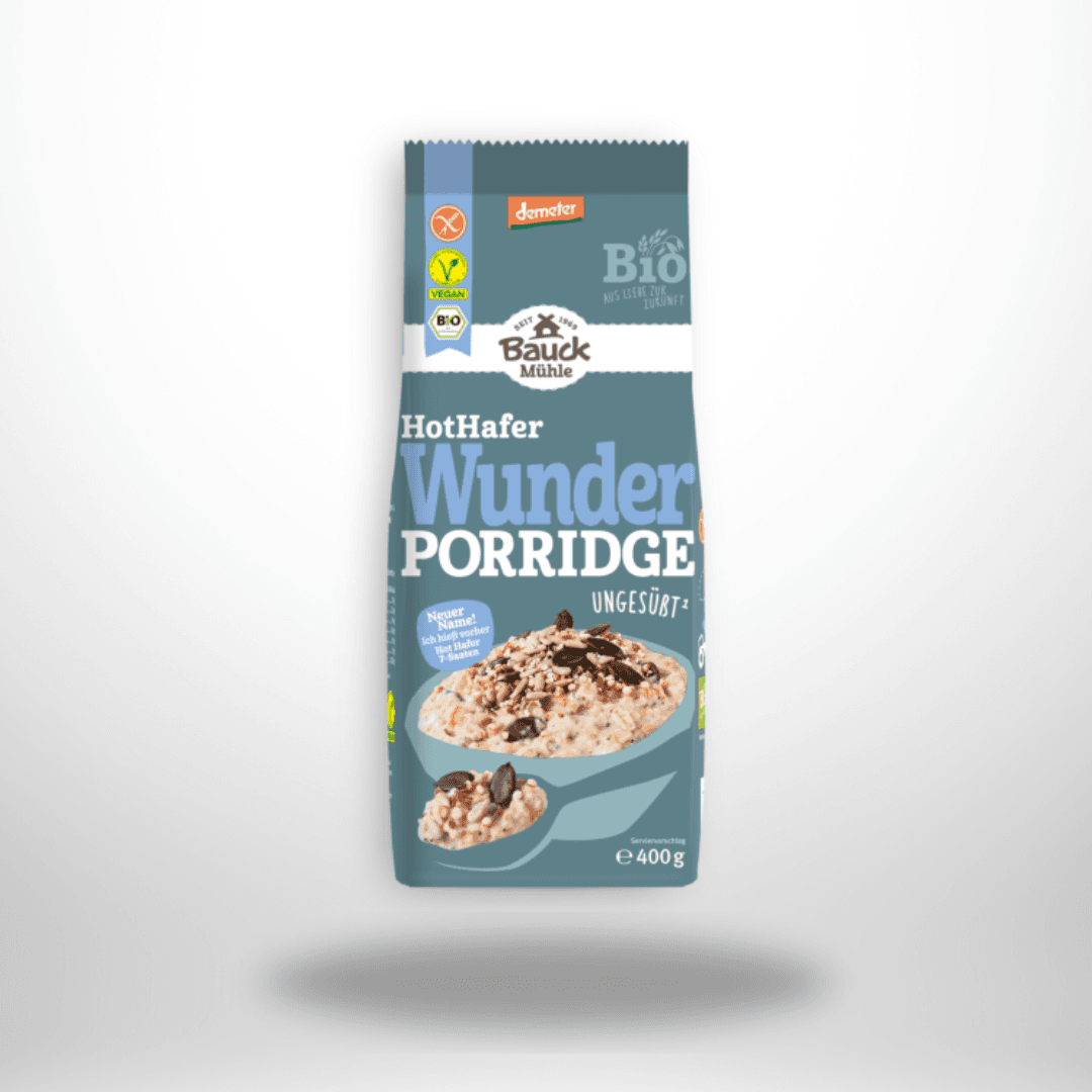 Bauck Hot Hafer Wunder Porridge Bio 400g – Bild 1