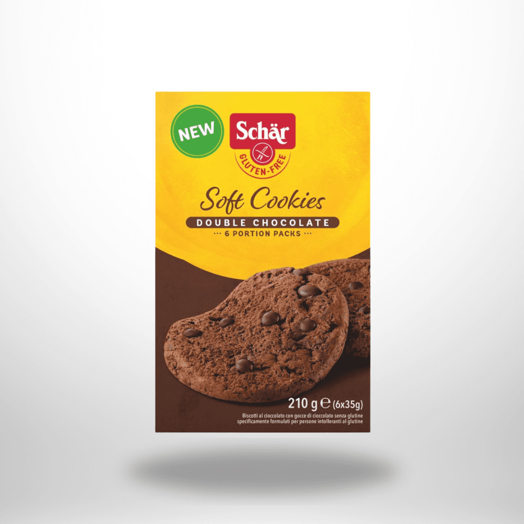 Schär Soft Cookies Double Choc 210g – Bild 1