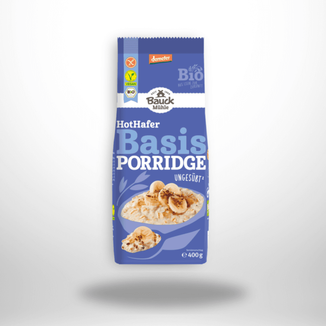 Bauck Hot Hafer Basis Porridge Bio 400g – Bild 1