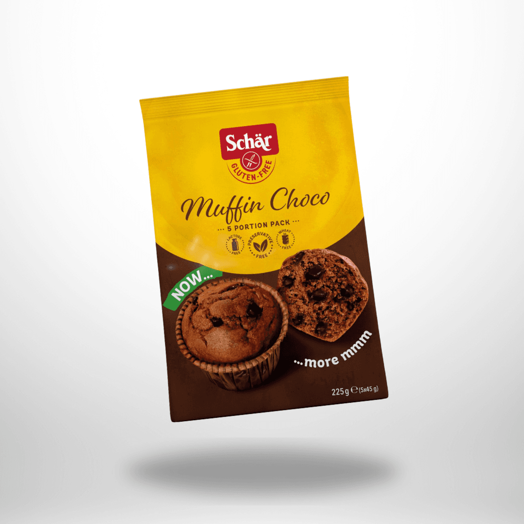 Schär Muffins Choco Schokoladenmuffins 225g – Bild 1