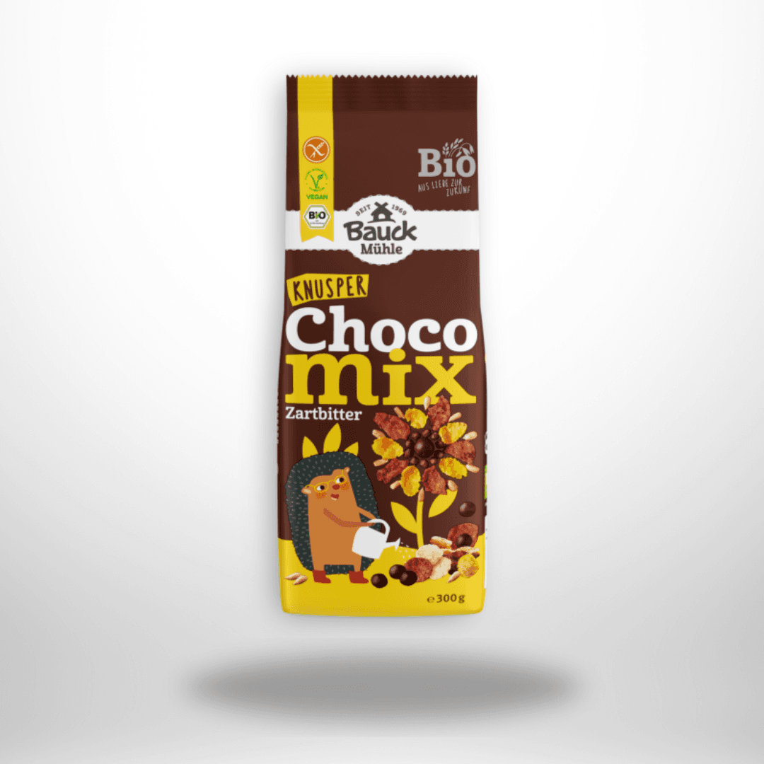 Bauck Knupser Choco Mix Zartbitter Bio 300g – Bild 1