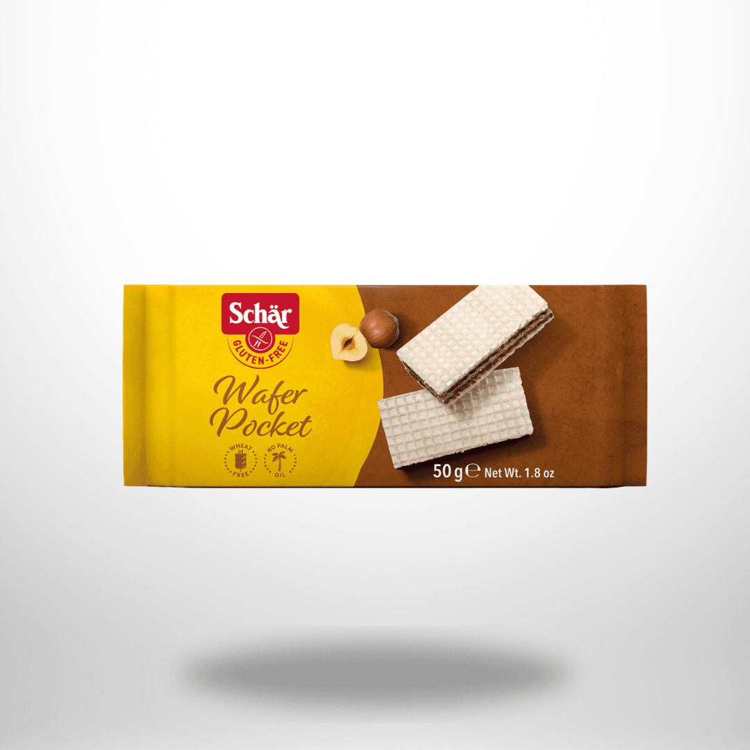 Schär Wafer Pocket Haselnusscreme-Waffeln 50g – Bild 1
