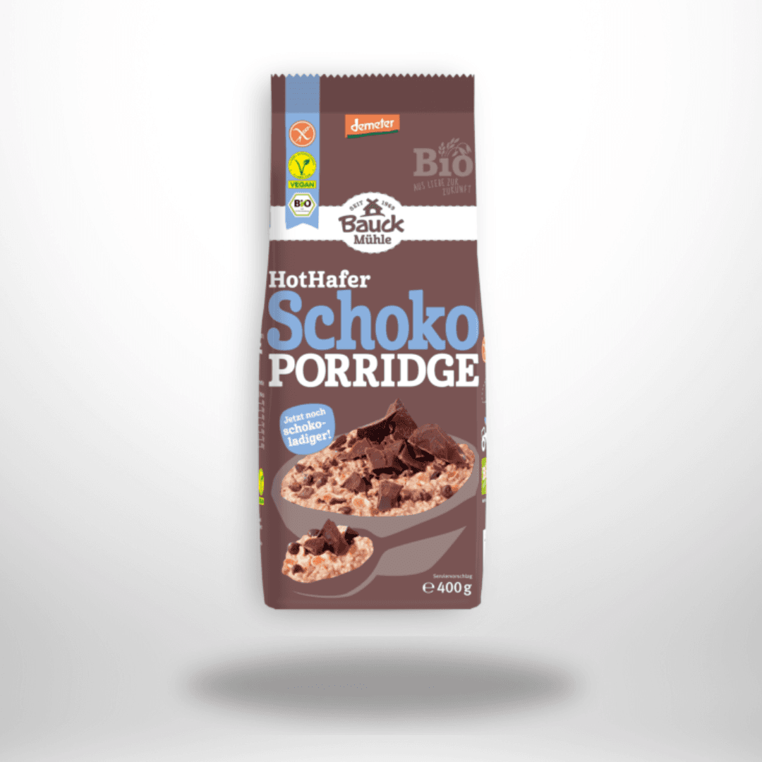 Bauck Hot Hafer Schoko Porridge Bio 400g – Bild 1