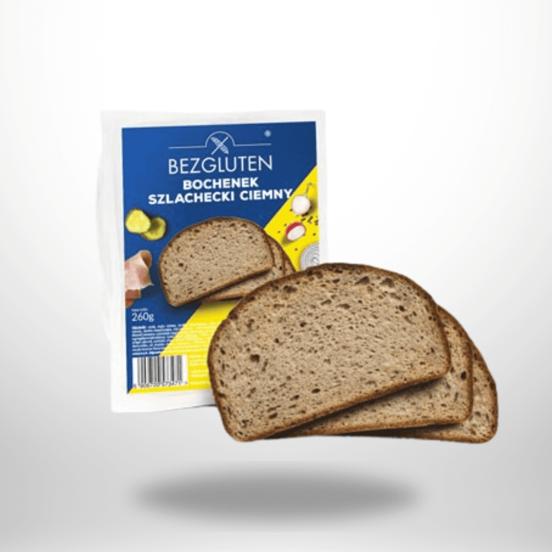 BezGluten Edles Schwarzbrot 260g – Bild 1