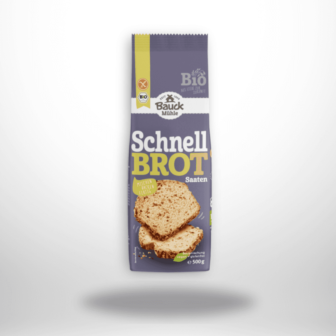 Bauck Schnellbrot Saaten Bio 500g – Bild 1