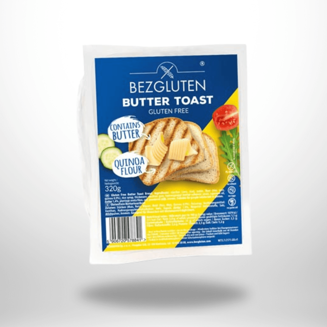 BezGluten Butter Toastbrot 320g – Bild 1