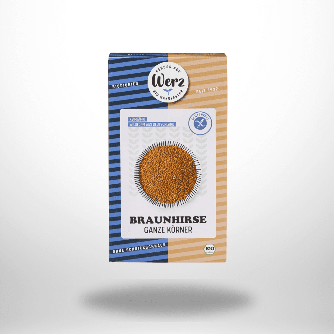 Werz Braunhirse ganz keimfähig Bio 500g – Bild 1
