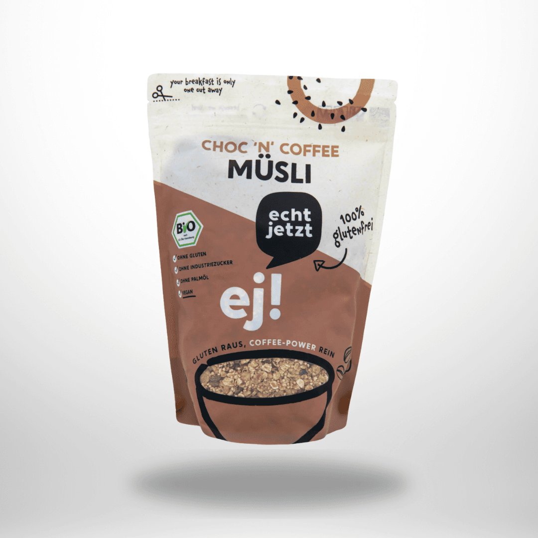 echt jetzt! Choc 'n' Coffee Müsli Bio 350g – Bild 1