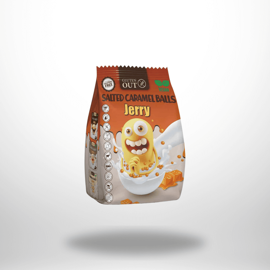 Gluten Out Jerry Salted Caramel Balls 375g