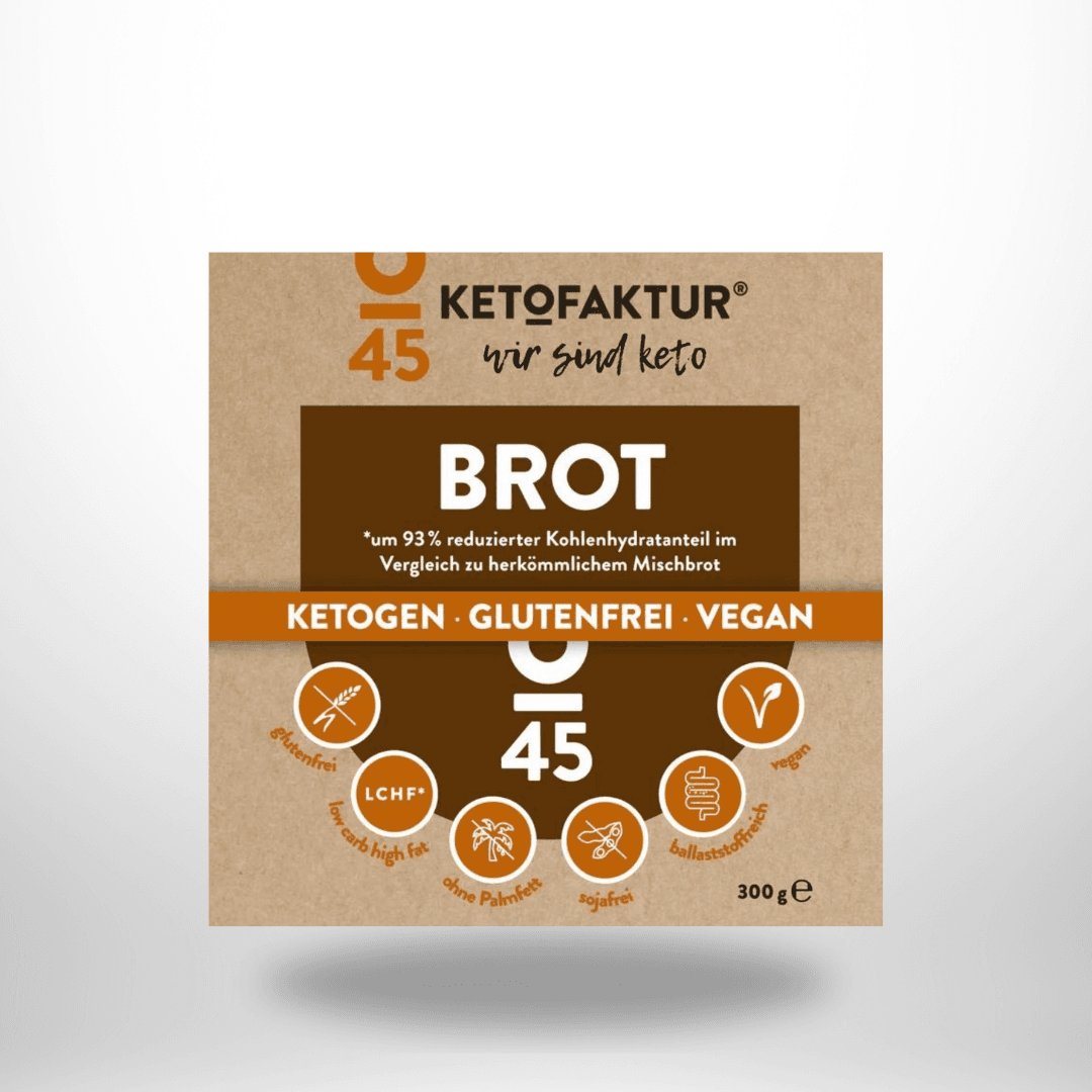Panifactum KETOFAKTUR Brot NO45 – Sesam und Kastanie 300g – Bild 1