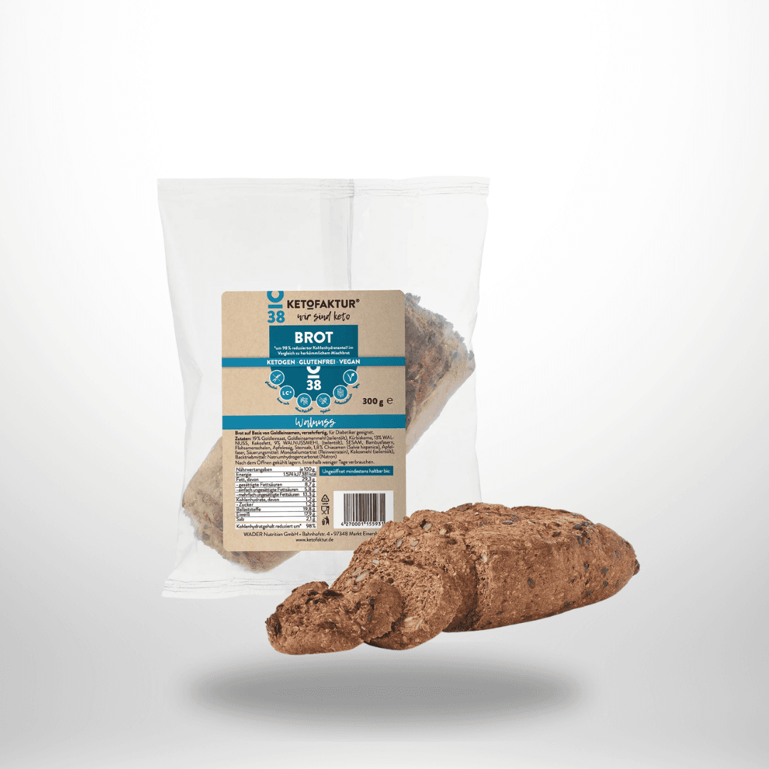 Panifactum – Ketofaktur Walnussbrot No. 38 300g – Bild 1