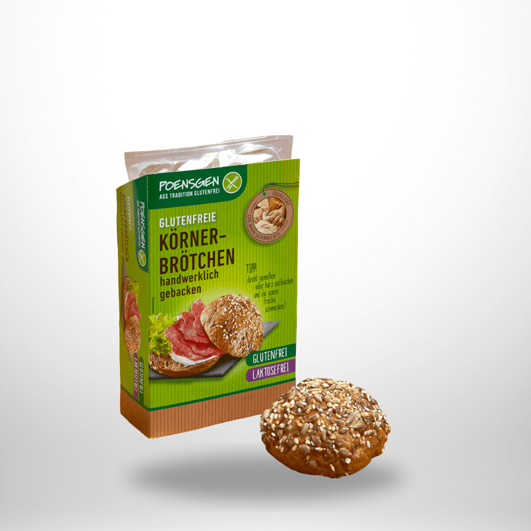 Poensgen Körnerbrötchen (2 Stück) 150g – Bild 1