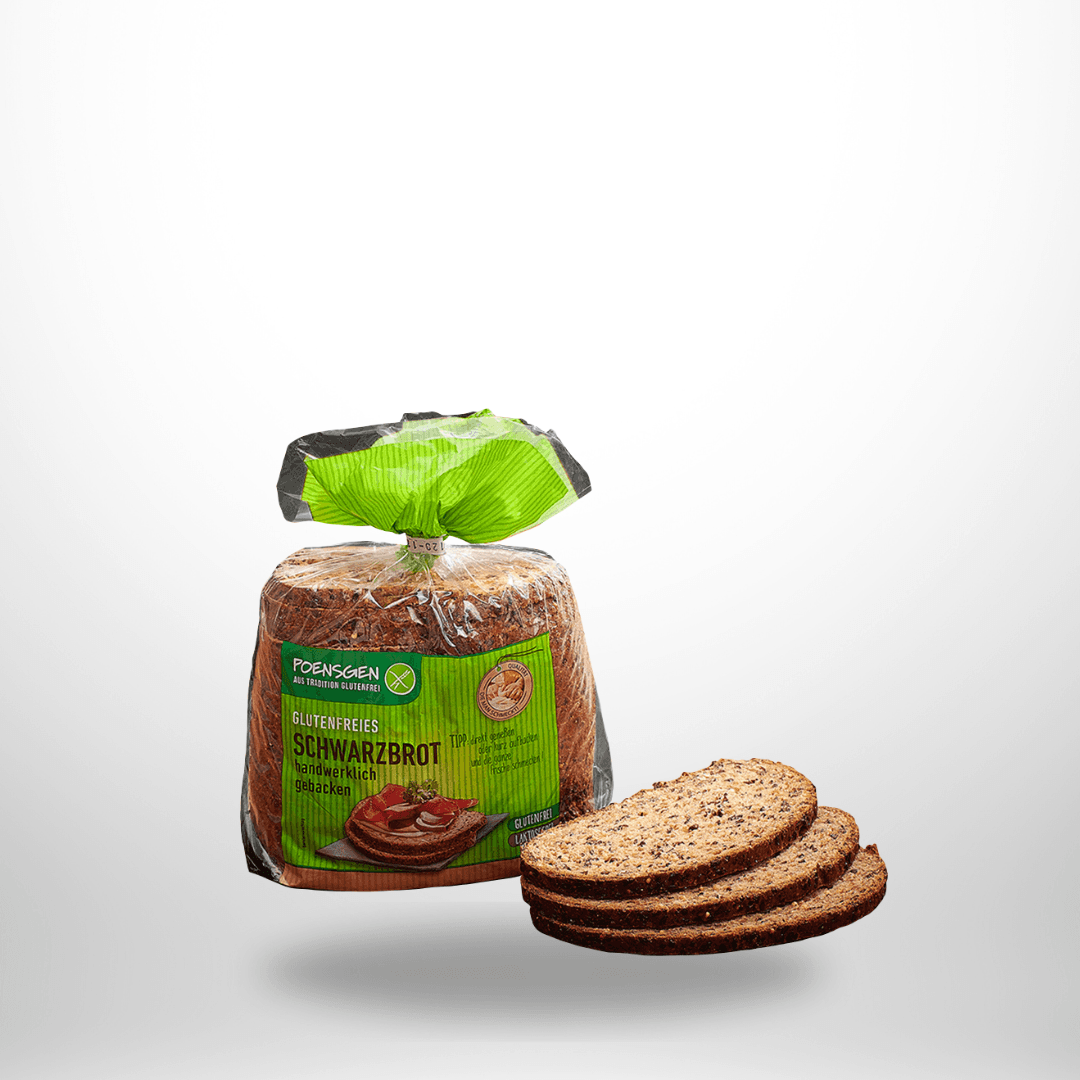 Poensgen Schwarzbrot 400g – Bild 1