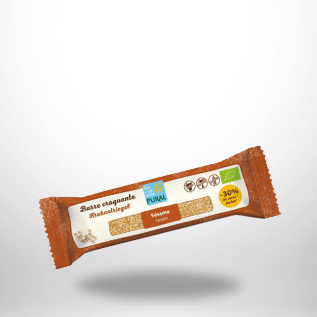 Pural Sesam Krokant Riegel Bio 35g – Bild 1