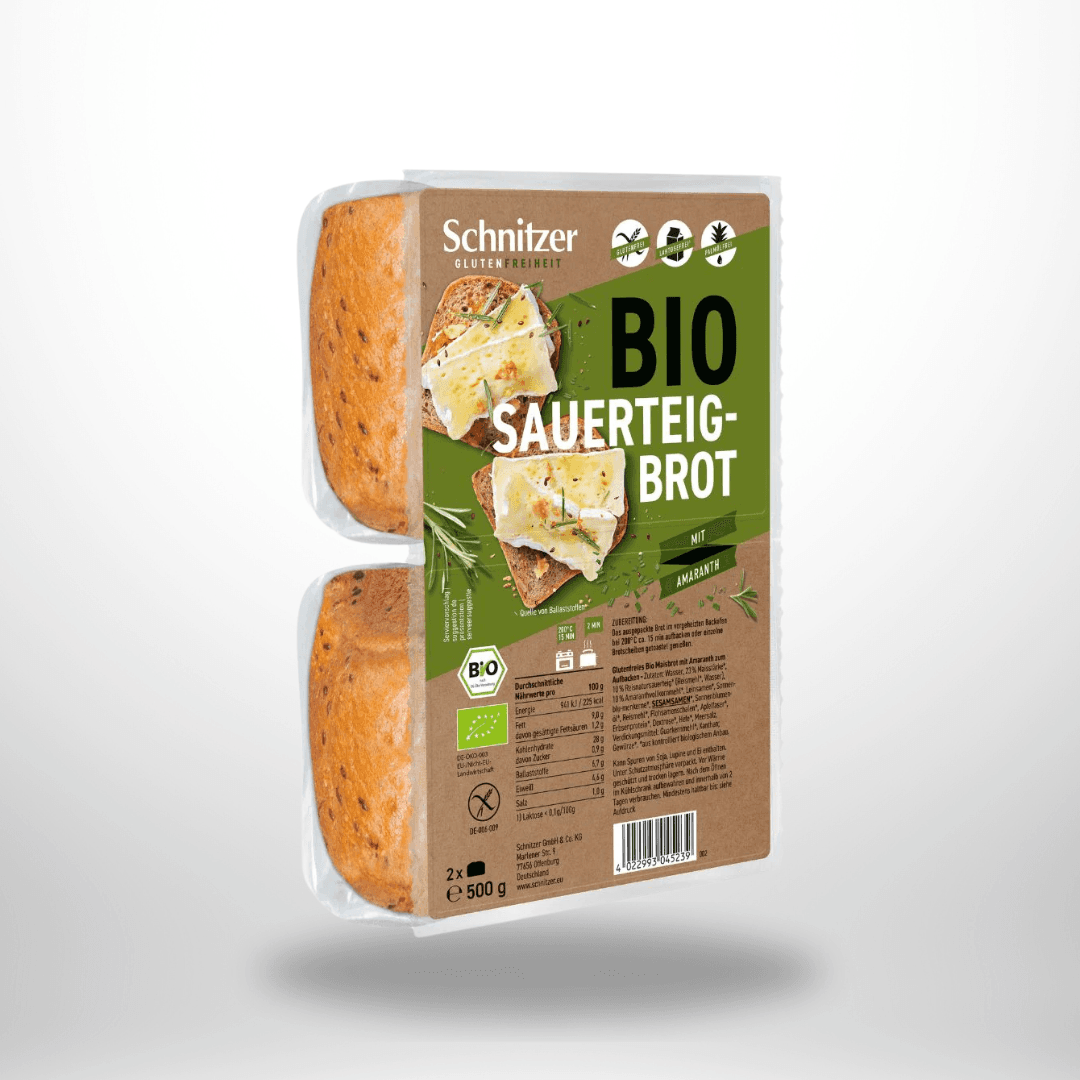 Schnitzer Bio Sauerteigbrot Amaranth 500g – Bild 1