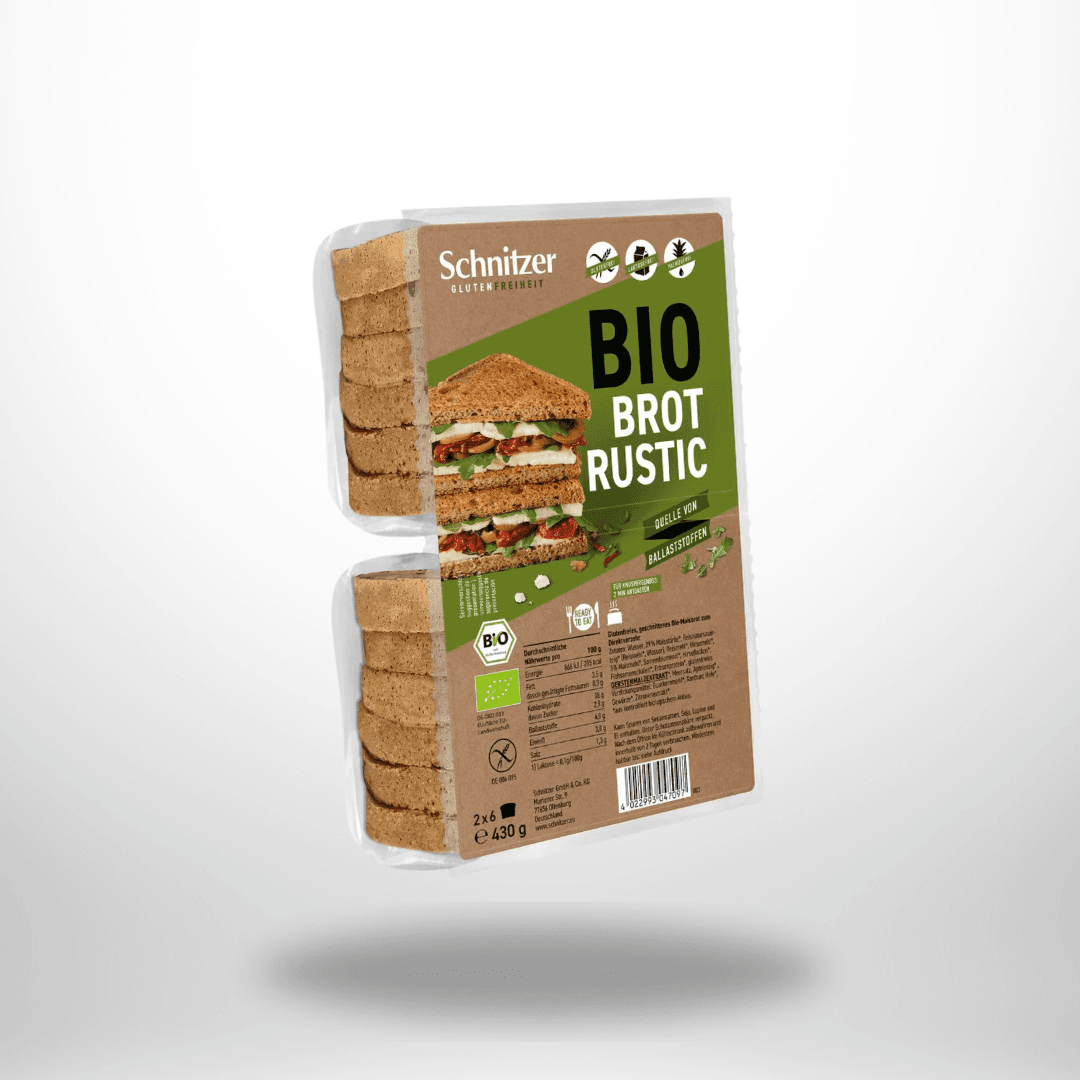 Schnitzer Brot rustic Bio 430g – Bild 1