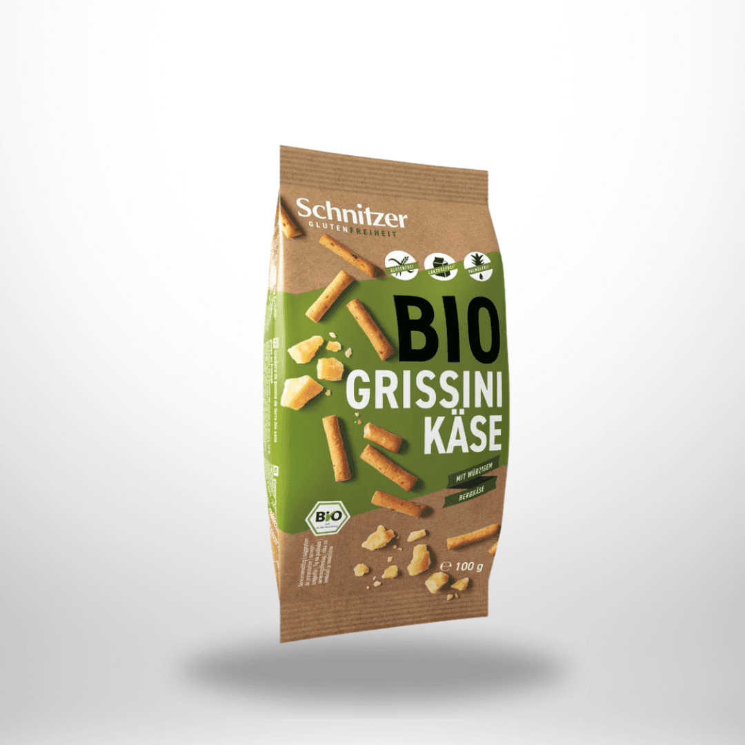 Schnitzer Grissini Käse Bio 100g – Bild 1
