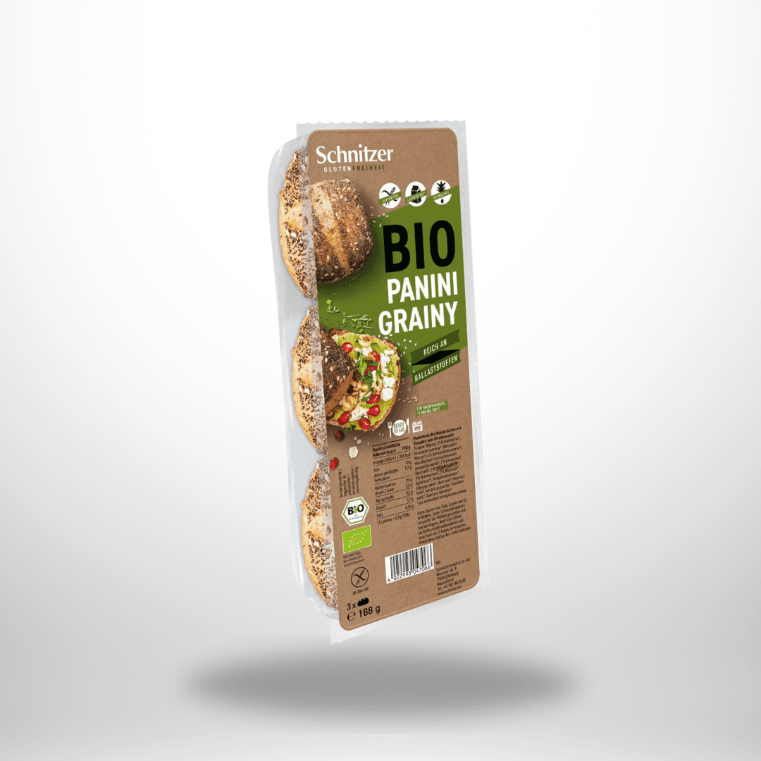 Schnitzer Bio Panini Grainy 564g