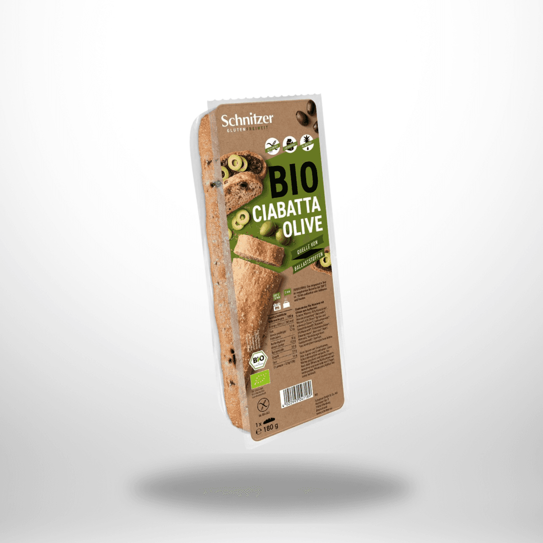 Schnitzer Bio Ciabatta Olive 180g
