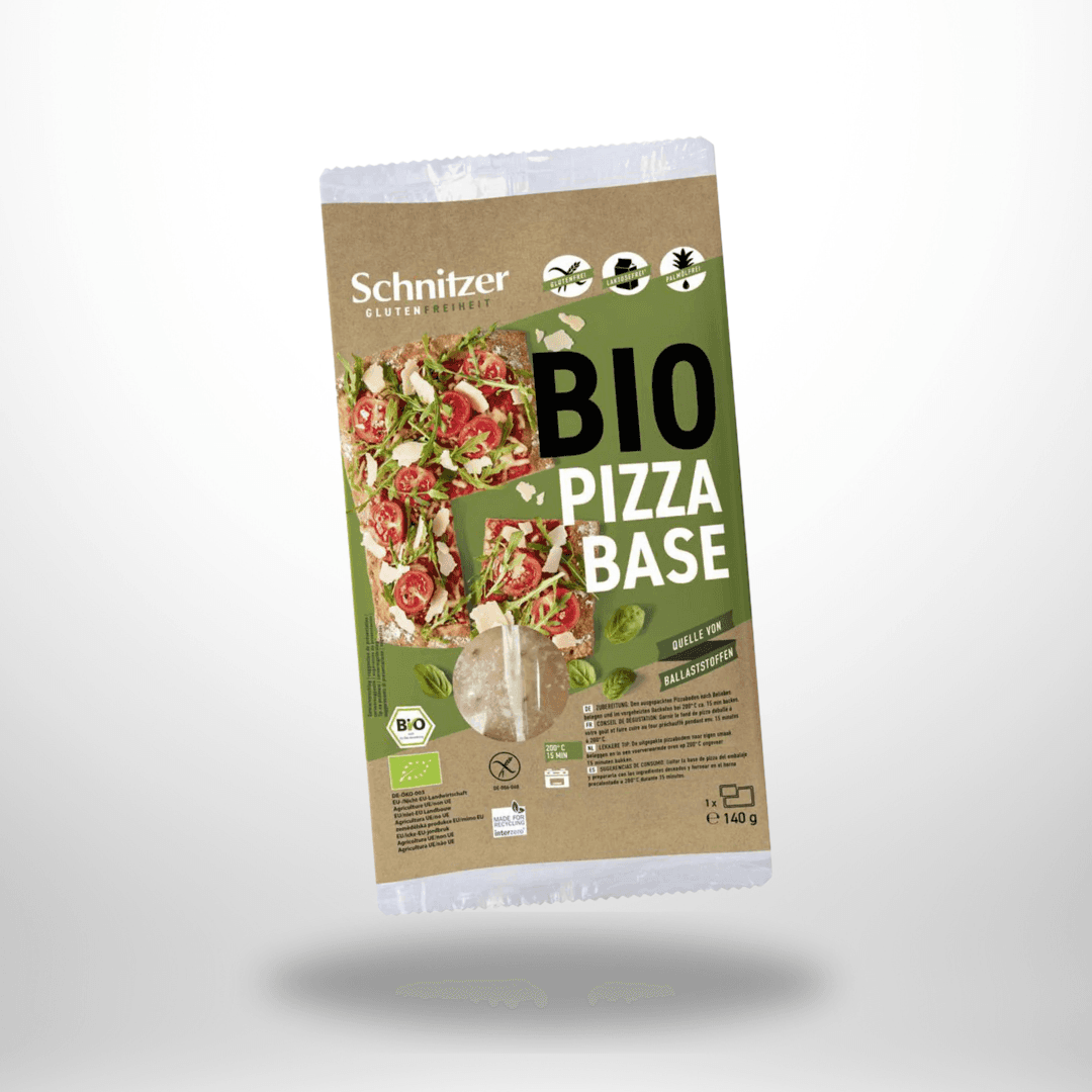 Schnitzer Pizza Base Bio 140g – Bild 1