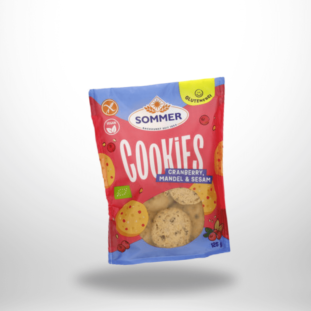 Sommer Cookies Cranberry Bio 125g – Bild 1