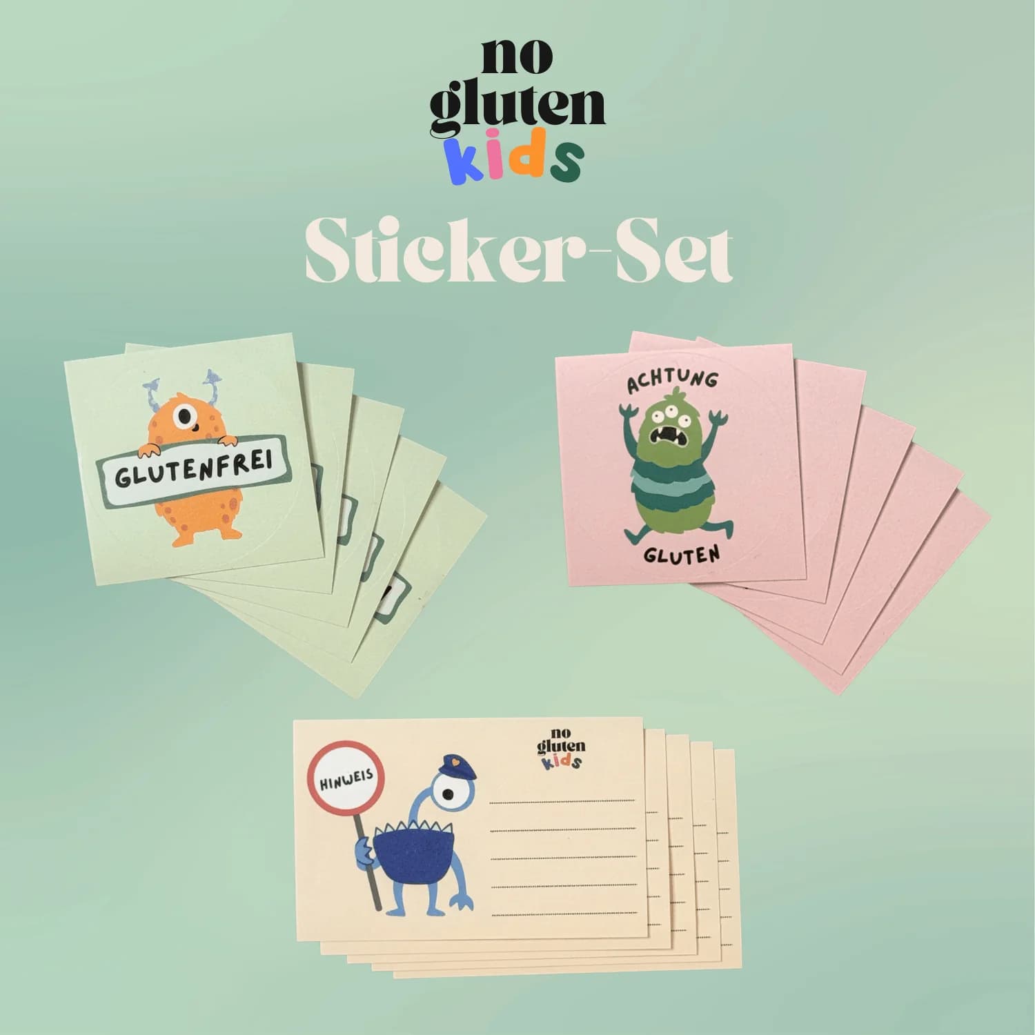 Sticker NO GLUTEN KIDS
